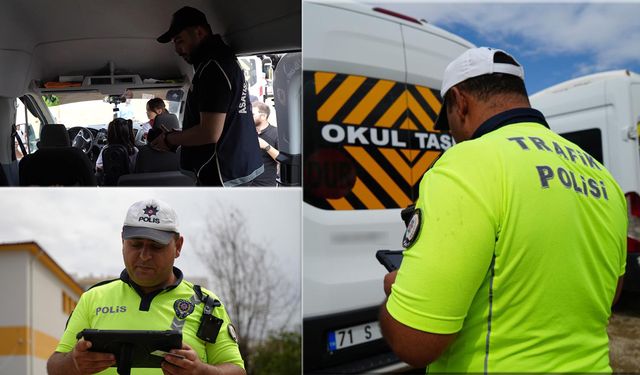 Kırıkkale’de Okul Önlerinde Sıfır Tolerans