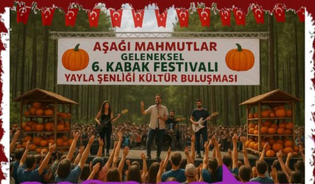 Aşağı Mahmutlar 6. Kabak Festivali’ne Hazır