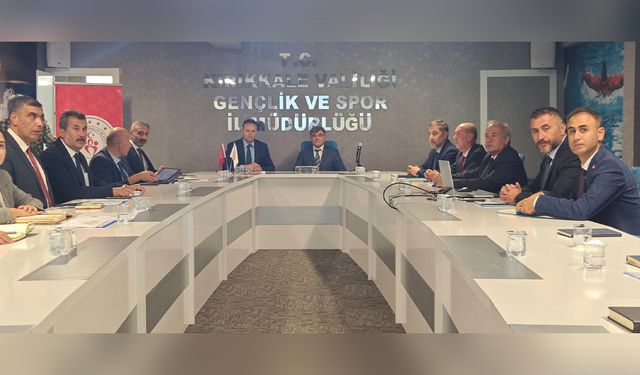 Kırıkkale’de Gençlik ve Spor Hizmetleri Görüşüldü