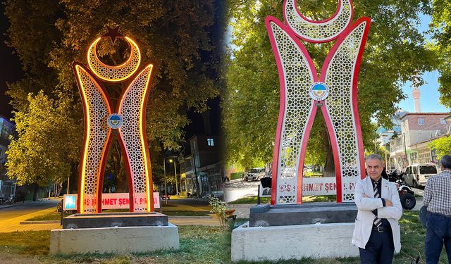 Sulakyurt’ta Bayrak ve Ayyıldız Anıtı Tamamlandı
