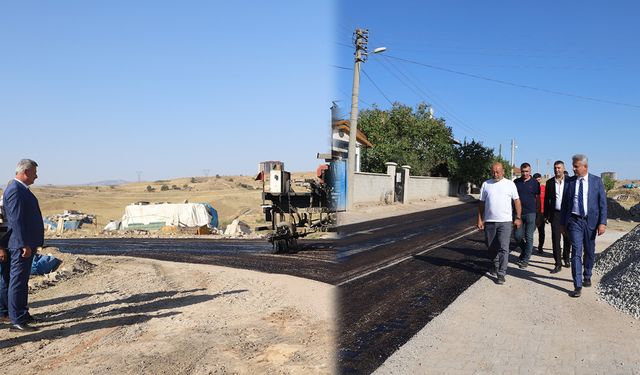 Yahşihan’da Asfalt Seferberliği Sürüyor