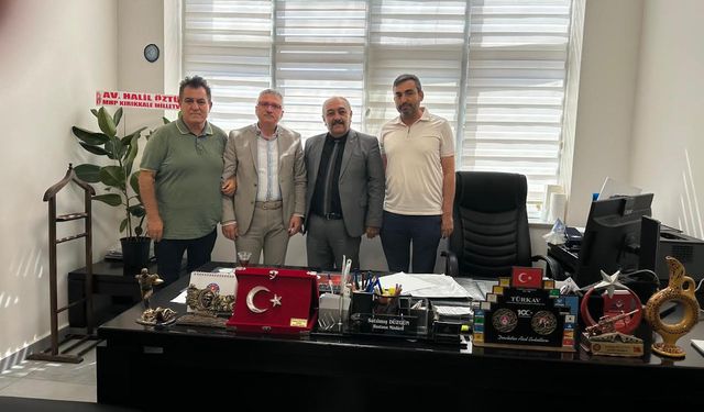 Sağlık-Sen Kırıkkale Şubesinden Yeni Yöneticilere Tebrik