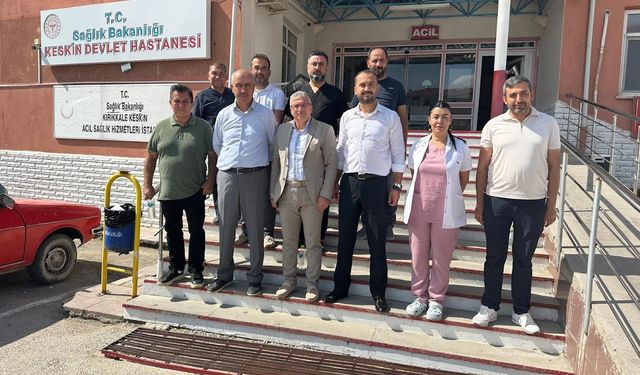 Keskin’de Sağlık Emekçilerine Moral Ziyareti