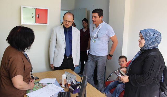 Başhekim Varol Hastane Birimlerini Yakından Takip Ediyor