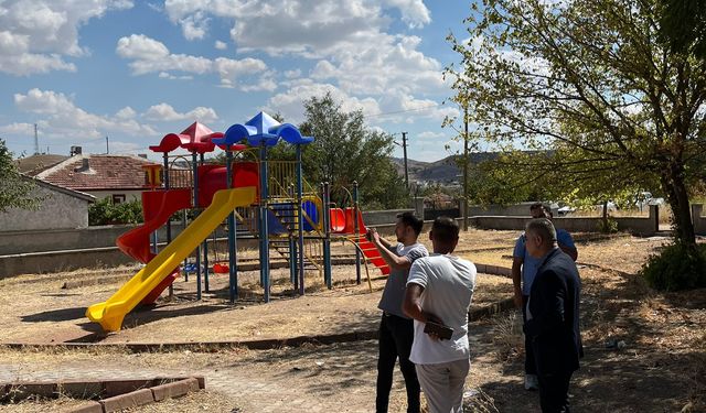 Sulakyurt’ta Park ve Bahçeler Yenileniyor