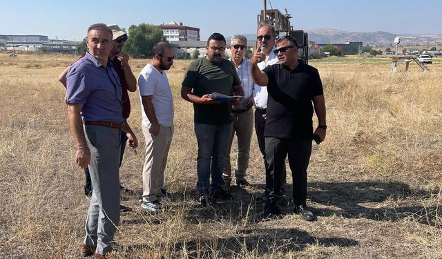 İl Özel İdare Kampüsü İçin Zemin Etüdü Başladı