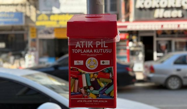 Kırıkkale Belediyesi’nden Atık Pil Toplama Çağrısı