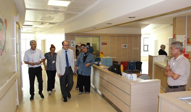 Başhekim Varol’dan Çocuk Sağlığı Servisine Ziyaret