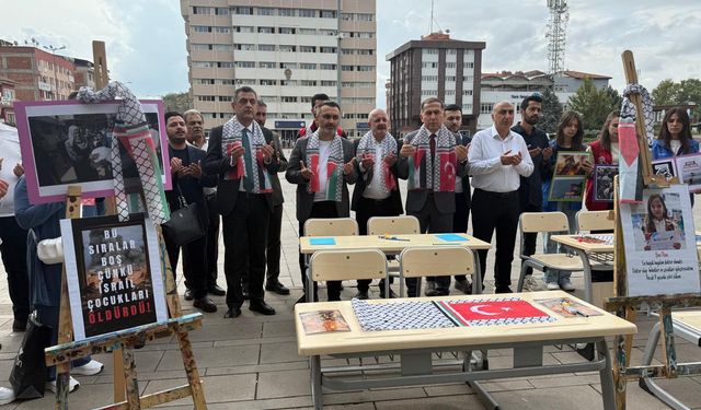 Kırıkkale’den Gazze İçin “Boş Sıralar” Etkinliği
