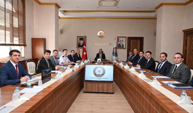 Kırıkkale’de Güvenli Üniversite Toplantısı Yapıldı