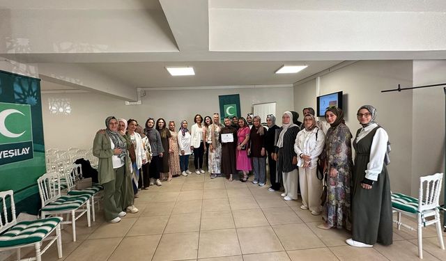 Yeşilay’dan Kadınlara Sağlıklı Yaşam Etkinliği