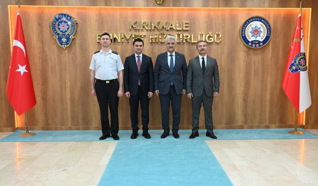 Vali Makas Emniyet Müdürü Mustafa Işık’ı Ziyaret Etti