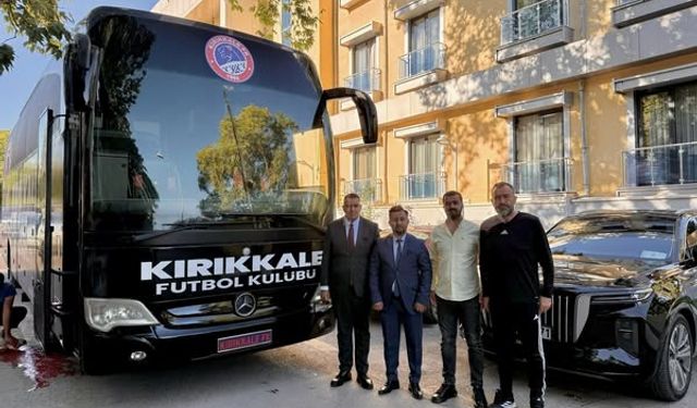 Kırıkkale FK’ya Yeni Otobüs: Kurban Kesildi, Dua Edildi