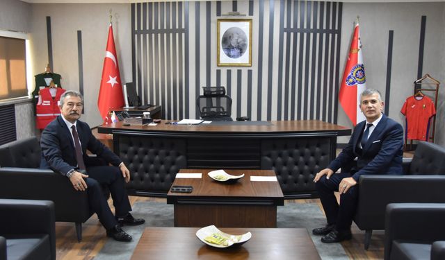 Aşağı Mahmutlar Derneği’nden İl Emniyet Müdürüne Ziyaret