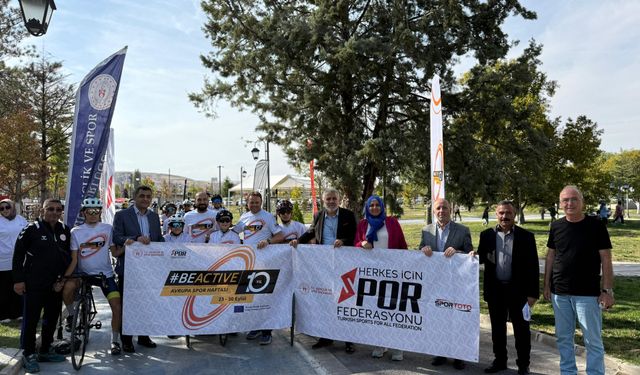 Avrupa Spor Haftası’nda Pedallar Kırıkkale’de Döndü