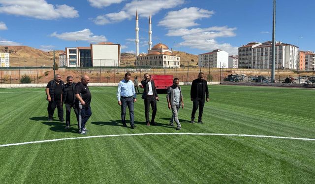 Yahşihan Sentetik Futbol Sahası Modernize Ediliyor