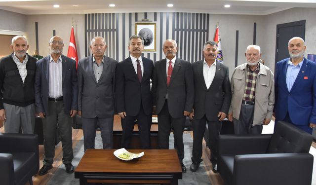 Vatan İçin Can Verenler Derneği’nden Emniyete Ziyaret