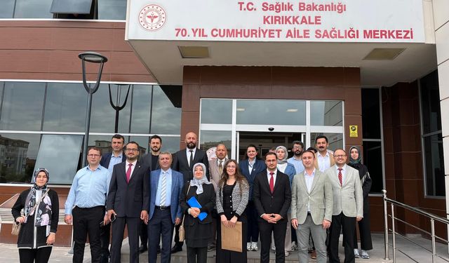 Kırıkkale’de Sağlıklı Hayat Merkezi’ne Ziyaret