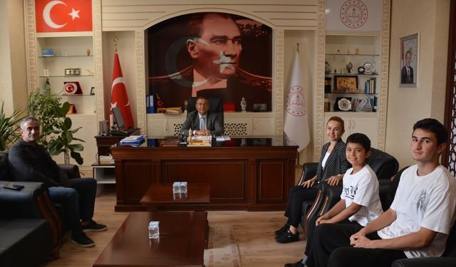 Milli Eğitim Müdürü Güney’e Nezaket Ziyareti