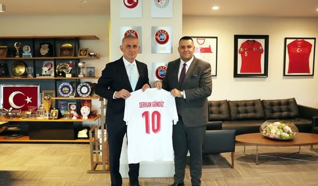 Kırıkkale FK Başkanı Serkan Gündüz’den TFF’ye Ziyaret