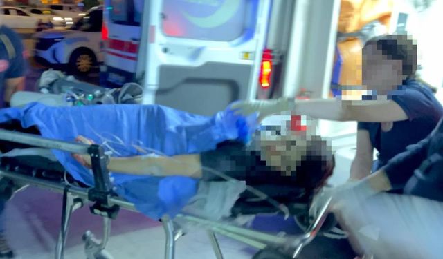 Sokakta Bıçaklanan Yabancı Uyruklu Şahıs Ağır Yaralandı