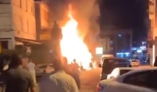 Hırdavat Dükkanında Yangın: 1 Yaralı