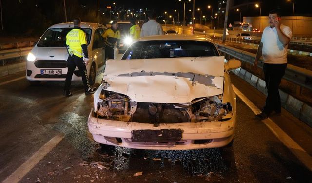 Kırıkkale’de Trafik Kazası: Araçlar Birbirine Girdi
