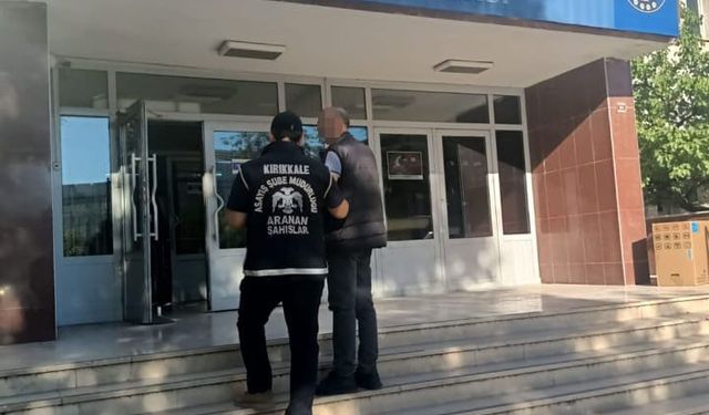 Kırıkkale'de Aranan Cezaevi Firarisi Yakalandı