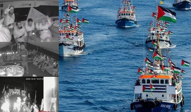 Gazze Yolunda Skandal: 19 Gemi Gasbedildi