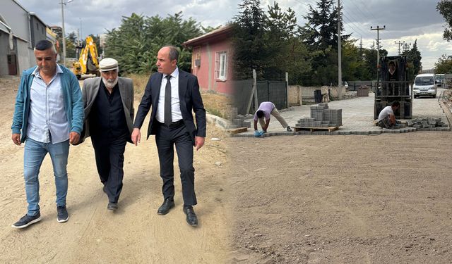 Balışeyh’te Kilit Parke Çalışmaları Tüm Hızıyla Sürüyor
