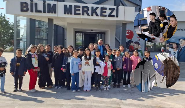 İstiklal İlkokulu Öğrencilerinden Bilim Dolu Gezi