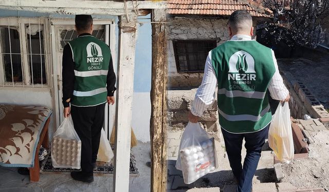 Nezir Derneği Kırıkkale’den 248 Aileye Destek Eli