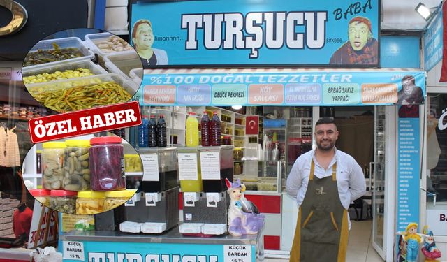Kırıkkale’nin Turşucu Babası Doğallığıyla Dikkat Çekiyor