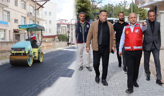 Bahçelievler Mahallesi’nde Asfalt Çalışmaları Sürüyor