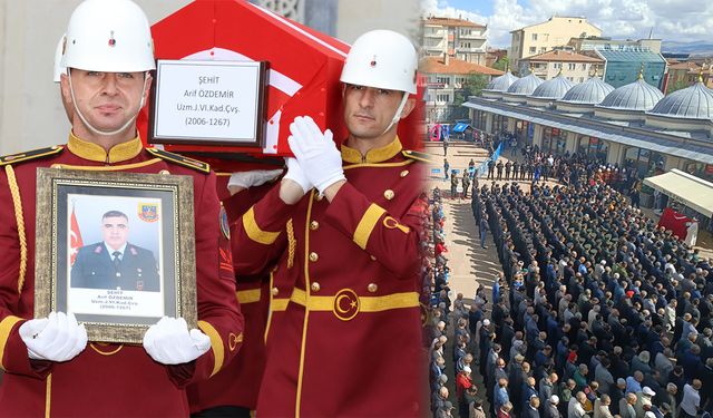 Şehit Uzman Çavuş Arif Özdemir’e Son Veda