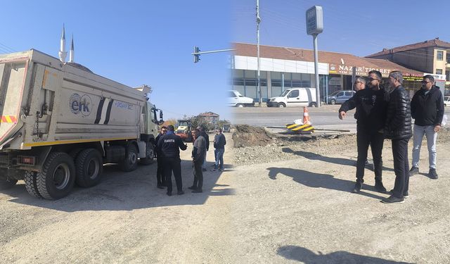 Çerikli’de E88 Karayolu Düzenleme Çalışmaları Sürüyor