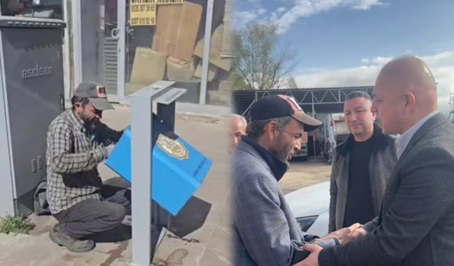 Kırıkkale’de Örnek Vatandaş Temizliğe Katkı Sundu