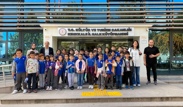 Kırıkkale’de Miniklere Kitap Sevgisi Aşılandı