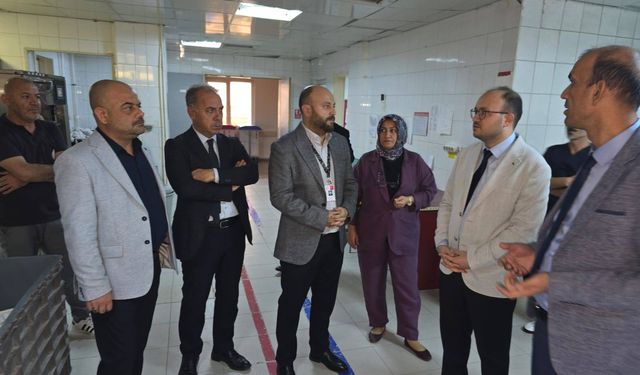 Başhekim Varol’dan Çamaşırhane Birimine Denetim