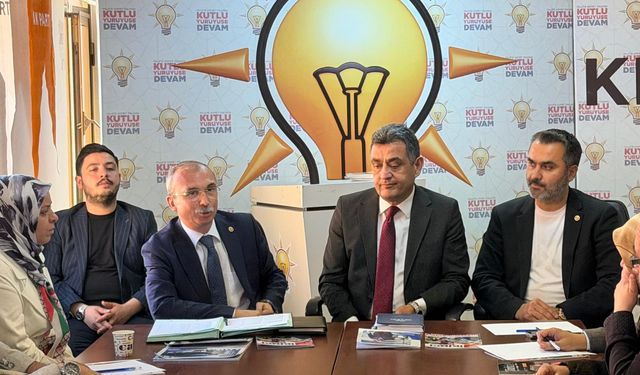 AK Parti Kırıkkale’de Orhan Kırcalı ile İstişare Toplantısı