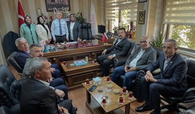 Kırıkkale Muhtarlarından Kültür Müdürüne Ziyaret