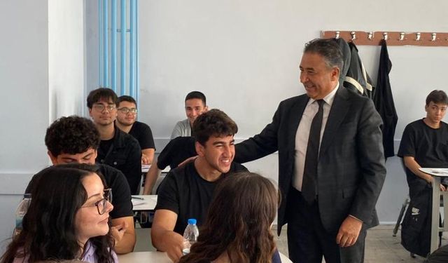 Rahmi Güney, Osmangazi Fen Lisesi’ni Ziyaret Etti