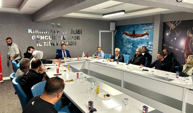 Kırıkkale’de İl Temsilcileri Toplantısı Yapıldı