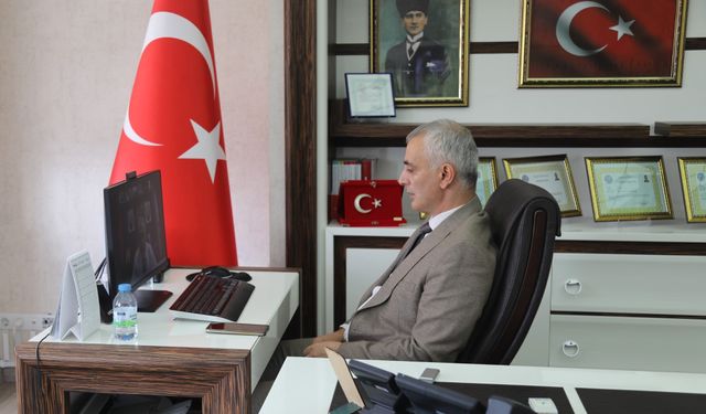 İl Müdürü Fatih Ateş, Tarım Sayımı Toplantısına Katıldı