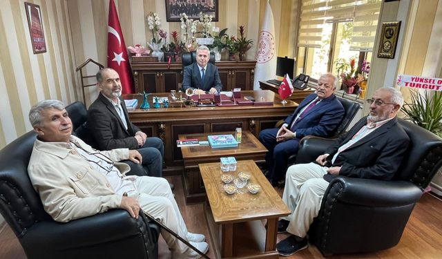 Saadet Partisi’nden Cemal Ergeç’e Hayırlı Olsun Ziyareti