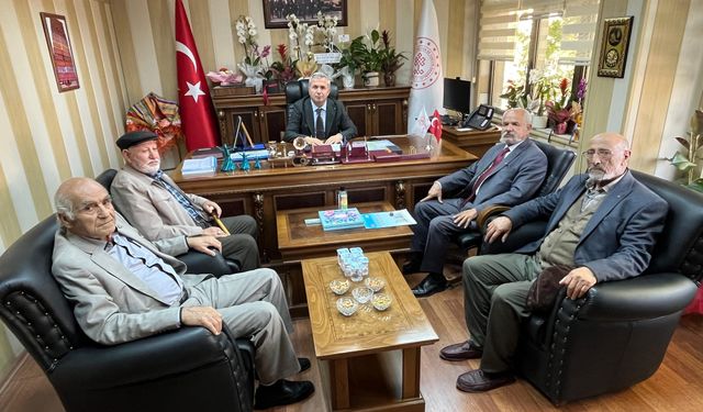 Vatan İçin Can Verenler Derneği’nden Ergeç’e Ziyaret