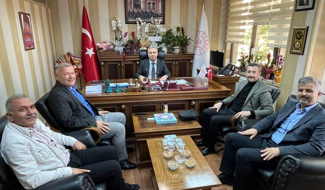 Memur-Sen’den İl Müdürü Cemal Ergeç’e Ziyaret
