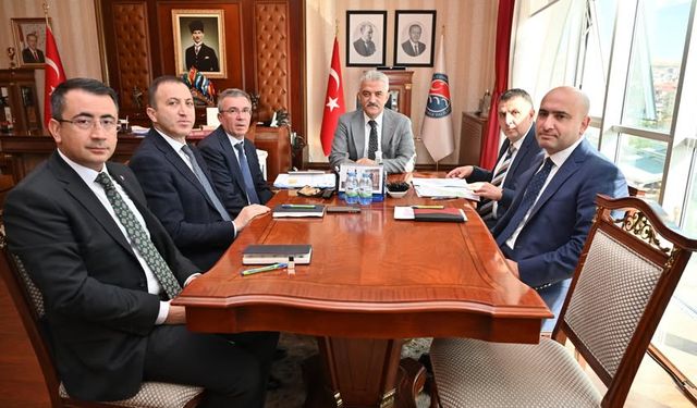 Kırıkkale Valiliği’nde Projeler Masaya Yatırıldı