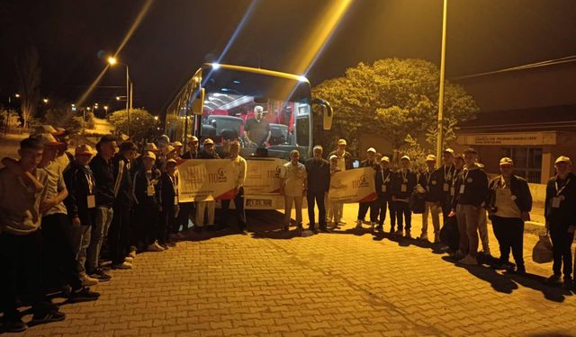 Kırıkkale’den Gençler Çanakkale Yolunda