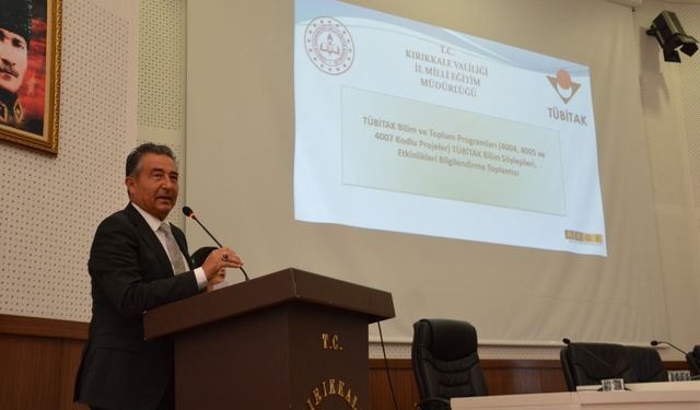 Kırıkkale’de Öğretmenlere TÜBİTAK Proje Eğitimi Verildi